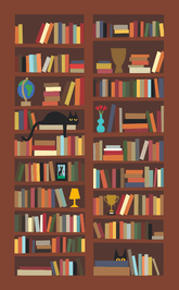 Bookcase Mini Jigsaw Puzzle - Starbase 505